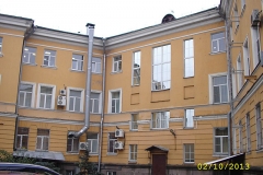Косметический ремонт фасада здания по адресу С-Пб, Боровая ул.49, лит А